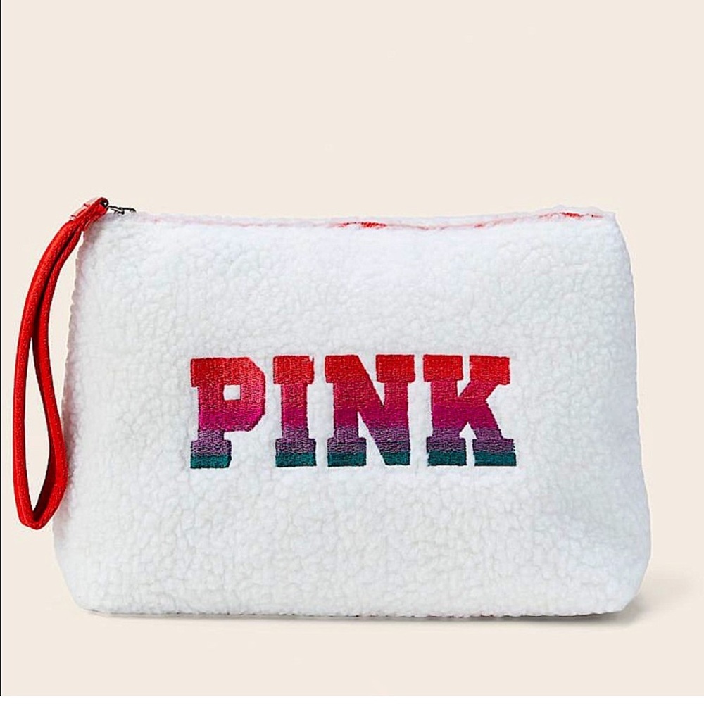 PINK Victoria’s Secret Limited Edition White Sherpa